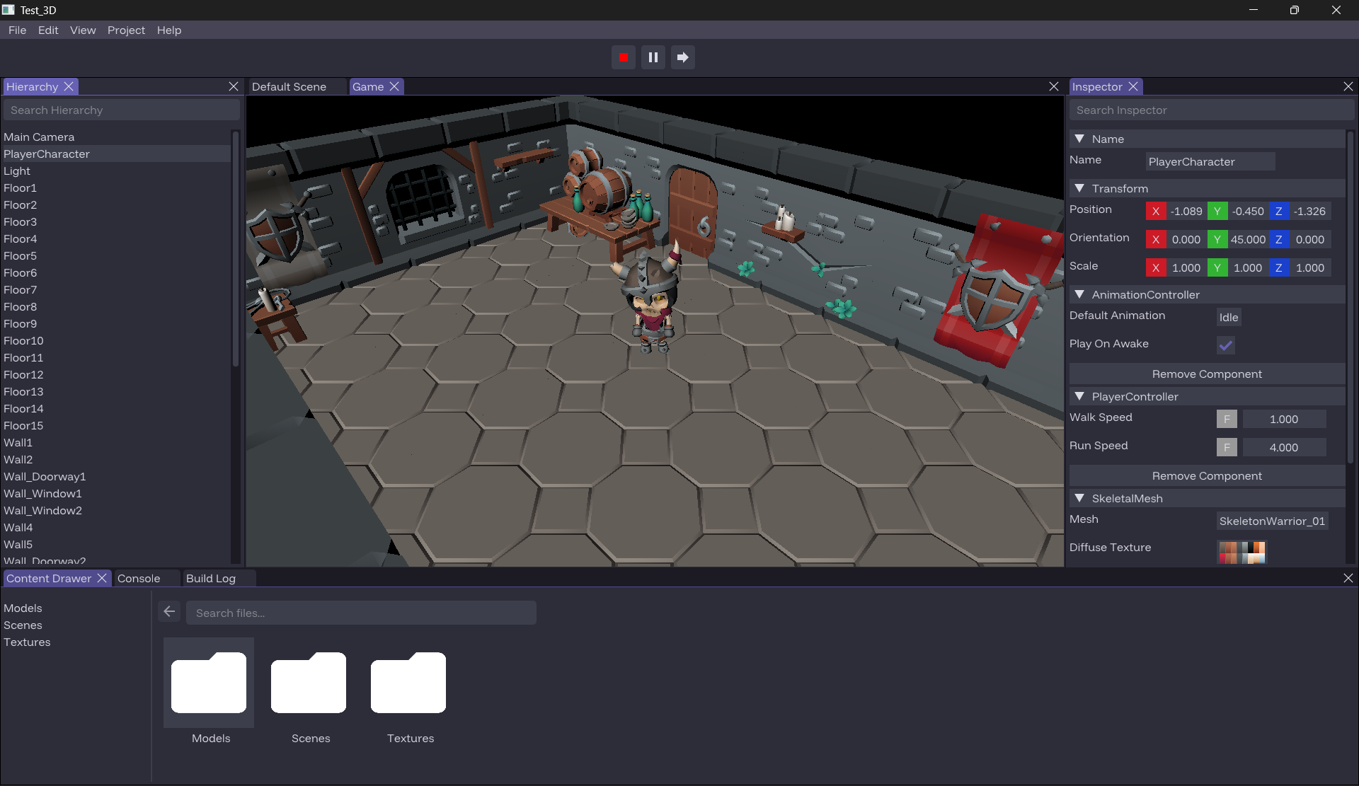 NeoRey Game Engine and Editor